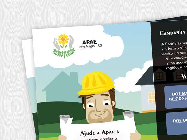 Flyer Campanha | Apae POA