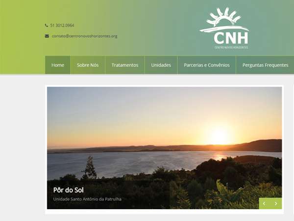 Website | Centro Novos Horizontes